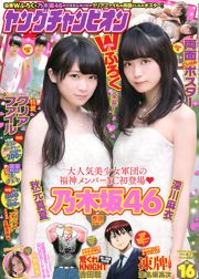 [Joven Campeón] Manatsu Akimoto Mai Fukagawa Yumi Nakano 2015 No.16 Revista fotográfica