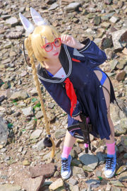 [Foto de Net Red COSER] El blogger de anime G44 no sufrirá lesiones - Uniforme escolar Whirlwind