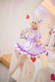 [COS phúc lợi] Blogger anime Cat Tian Shengnai (Peach Noble) - Dừa