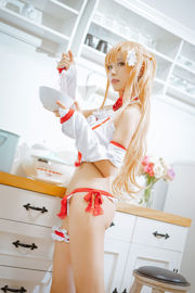 [คอสเพลย์] อะนิเมะบล็อกเกอร์ Cheche Celia - ชุดชั้นใน Asuna