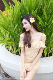 Irina "Beautiful Dress + Beach Bikini" [网红馆CANDY] VOL.041