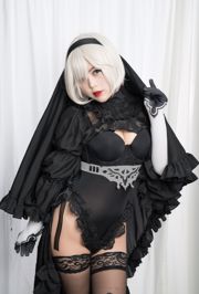 [美女Coser] -白烨- 《2b全套》