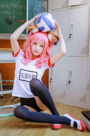 [Net Red COSER Photo] Cherry Peach Meow - Tamamo cựu bộ đồ thể dục