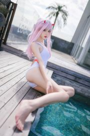 [COS Welfare] Anime Blogger Nan Tao Momoko - ชุดว่ายน้ำวันพีช