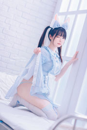 [COS Welfare] Weibo Girl Paper Cream Moon Shimo - Abito da cameriera