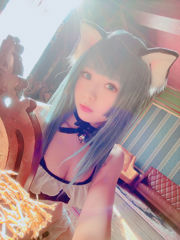 [COS Welfare] Weibo Girl Paper Cream Moon Shimo - Renda