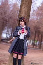 COSER Xiaoding "Kimono + Cat Girl Maid" [Fábrica de fantasia]