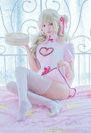 [Foto de cosplay] Moe Ono girl w - las colas de caballo dobles son tan lindas